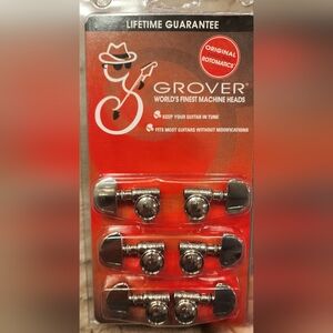 Grover Silver Guitar Tuning Pegs